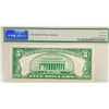 Image 2 : 1928 A $5 Fed Reserve Note PMG Ch UNC 64