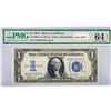 Image 1 : 1934 $1 Silver Cert. PMG Ch UNC 64