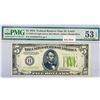 Image 1 : 1934 $5 Fed Reserve Note PMG AU 53