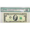 Image 1 : 1963 A Star $10 Fed Reserve Note PMG GEM UNC 65