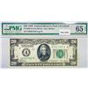 Image 1 : 1928 $20 Fed Reserve Note PMG GEM UNC 65