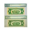 Image 2 : (2) 1928 D $2 Legal Tender Notes PMG