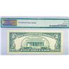 Image 2 : 1969 B $5 Fed Reserve Notes PMG GEM UNC 66