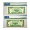 Image 2 : (2) 1934-1950 $5 Fed Reserve Notes PMG Ch UNC 64