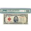 Image 1 : 1928 E $5 Legal Tender Note PMG Ch UNC 64