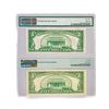 Image 2 : (2) 1934 & 1950 $5 Fed Reserve Notes PMG