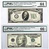 Image 1 : (2) 1934 & 2003 $10 Fed Reserve Notes, one w/