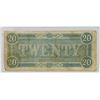 Image 2 : 1864 LG $20 Confederate Note