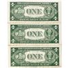 Image 2 : (3) 1935 D Consec $1 Silver Cert.'s