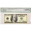 Image 1 : 1996 Star $100 Fed Reserve Note LCG V Ch New64