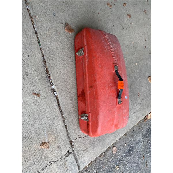 Home lite chainsaw case