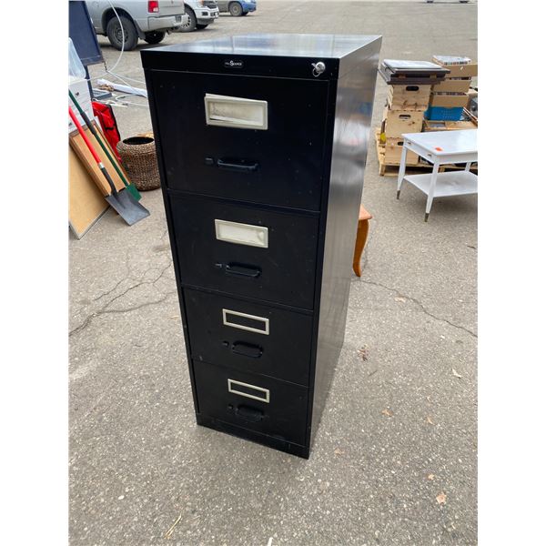 Pro source file cabinet with key