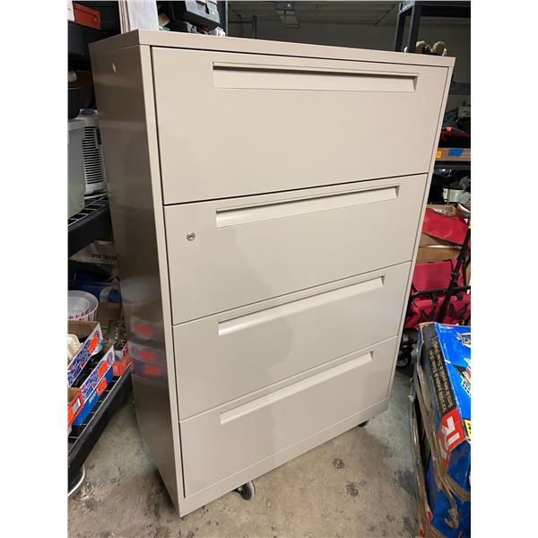 Lateral filing cabinet