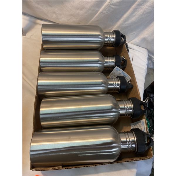 New stainless steel water bottles