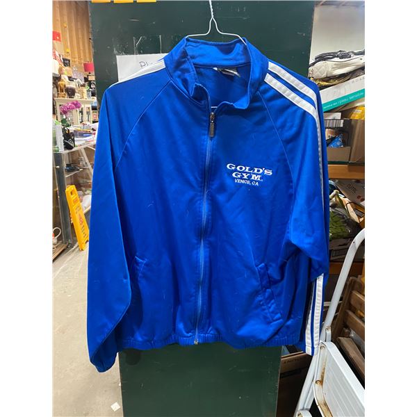 Golds gym jacket size not shown