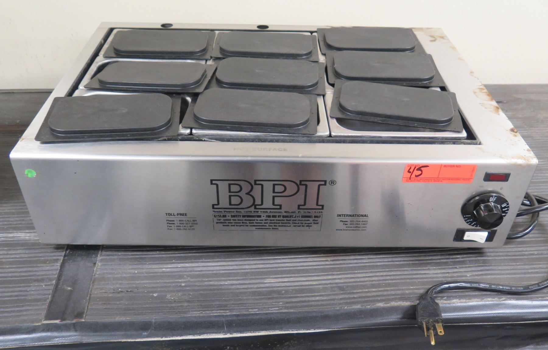 BPI Brain Power Inc 9 Pot Tint Unit
