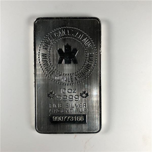 10 oz. ROYAL CANADIAN MINT BAR
