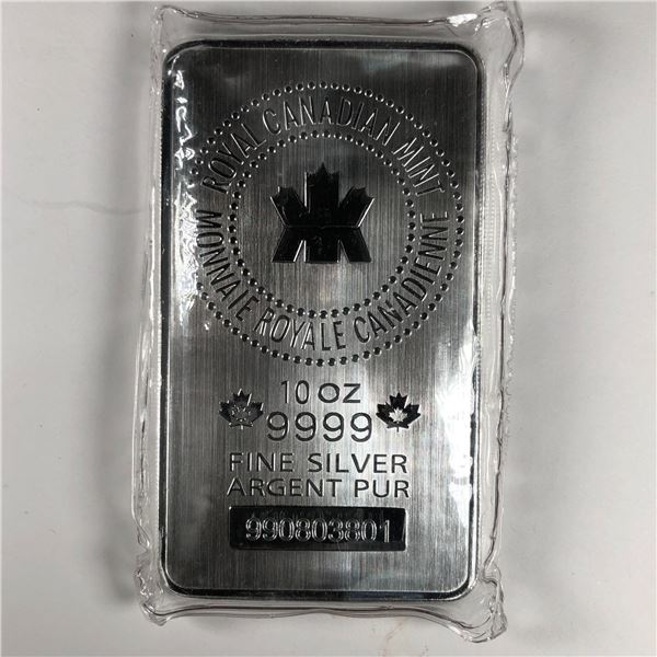10 oz. ROYAL CANADIAN MINT BAR