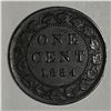 Image 1 : Canadian Large Cent 1884 EF+ OBV-2