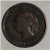 Image 2 : Canadian Large Cent 1891 Small Date Large Leaves G+