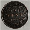 Image 1 : Canadian Large Cent 1893 EF