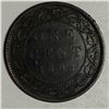 Image 1 : Canadian Large Cent 1898 VF+