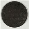 Image 1 : Canadian Large Cent 1901 EF