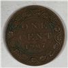 Image 1 : Canadian Large Cent 1907 EF+