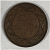 Image 1 : Canadian Large Cent 1913 EF+