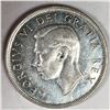 Image 2 : 1950 King George VI Canadian Silver Dollar