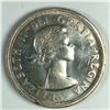 Image 2 : 1954 FWL Queen Elizabeth II Canadian Silver Dollar