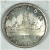 Image 1 : 1963 Queen Elizabeth II Canadian Silver Dollar