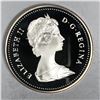 Image 2 : 1983 Queen Elizabeth II Canadian Silver Dollar UNC Heavy Cameo