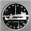 Image 1 : 1984 Queen Elizabeth II Canadian Silver Dollar UNC Heavy Cameo