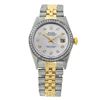 Image 1 : Rolex Pre-owned 36mm Mens White Two Tone