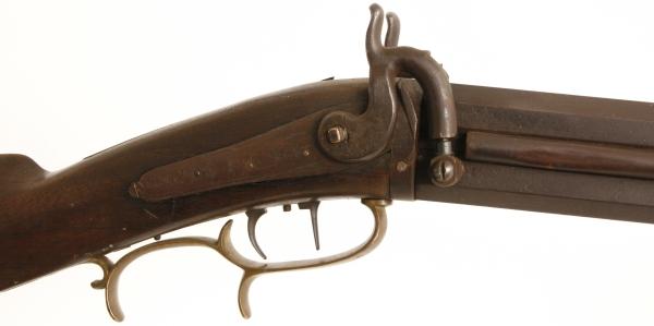 Over-under Double Barrel Rifle by J. Harder & Son