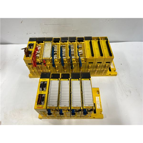 Lot of (2) Fanuc Racks w/Cards as Pictured