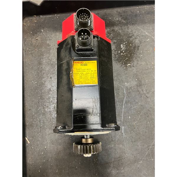 Fanuc #A06B-0127-B077 AC Servo Motor