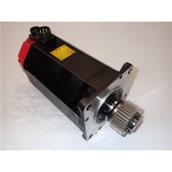 Fanuc #A06B-0166-B077 AC Servo Motor