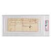 Image 1 : William Henry Harrison Autograph Document Signed