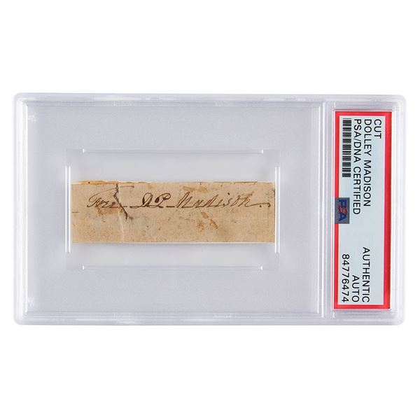Dolley Madison Signature