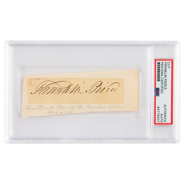 Franklin Pierce Signature