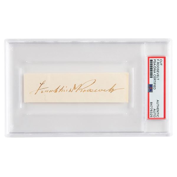 Franklin D. Roosevelt Signature