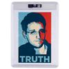 Image 2 : Edward Snowden Signed Photograph - PSA NM-MT 8