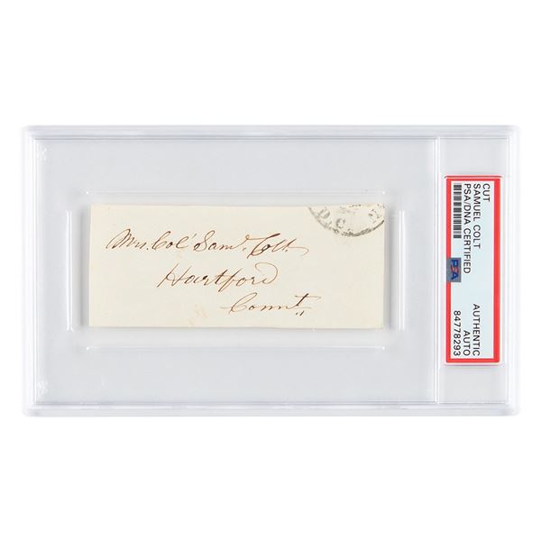 Samuel Colt Signature