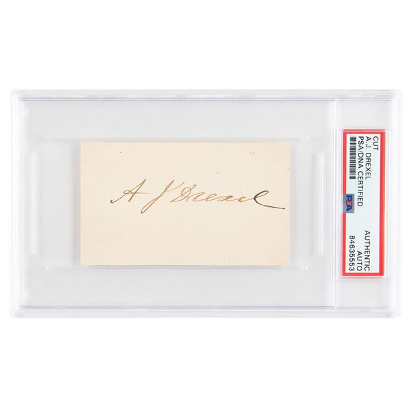 Anthony J. Drexel Signature