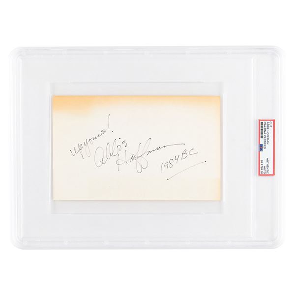 Abbie Hoffman Signature