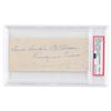 Image 1 : Aimee Semple McPherson Signature - PSA MINT 9