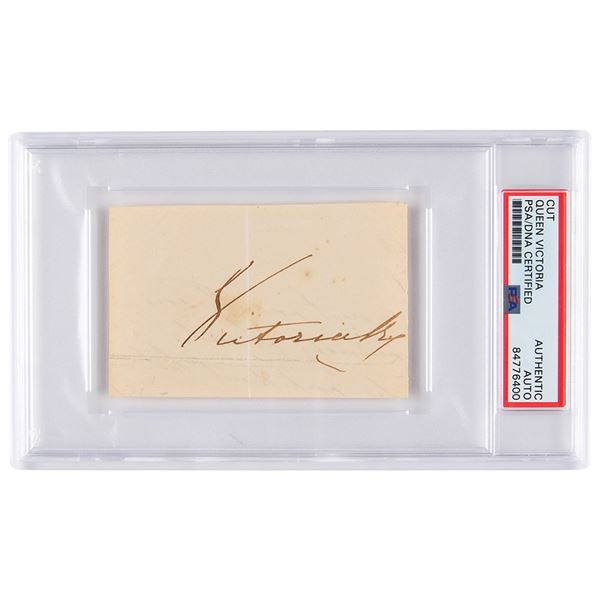 Queen Victoria Signature