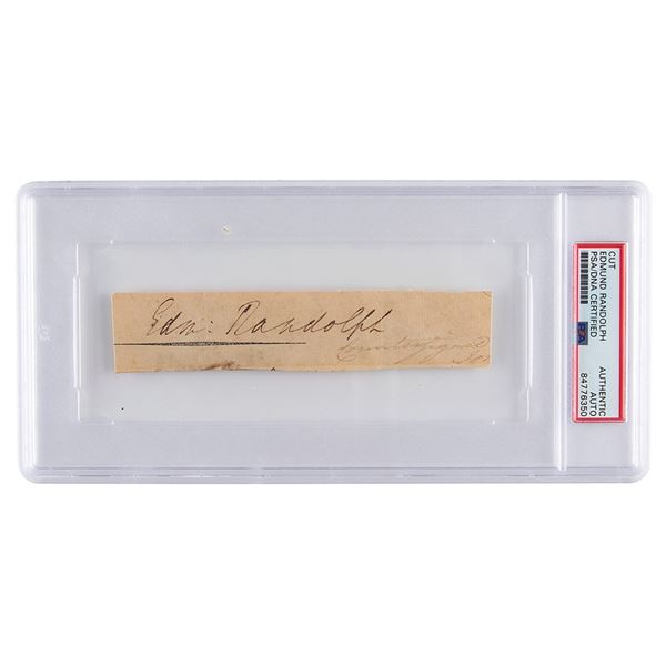 Edmund Randolph Signature